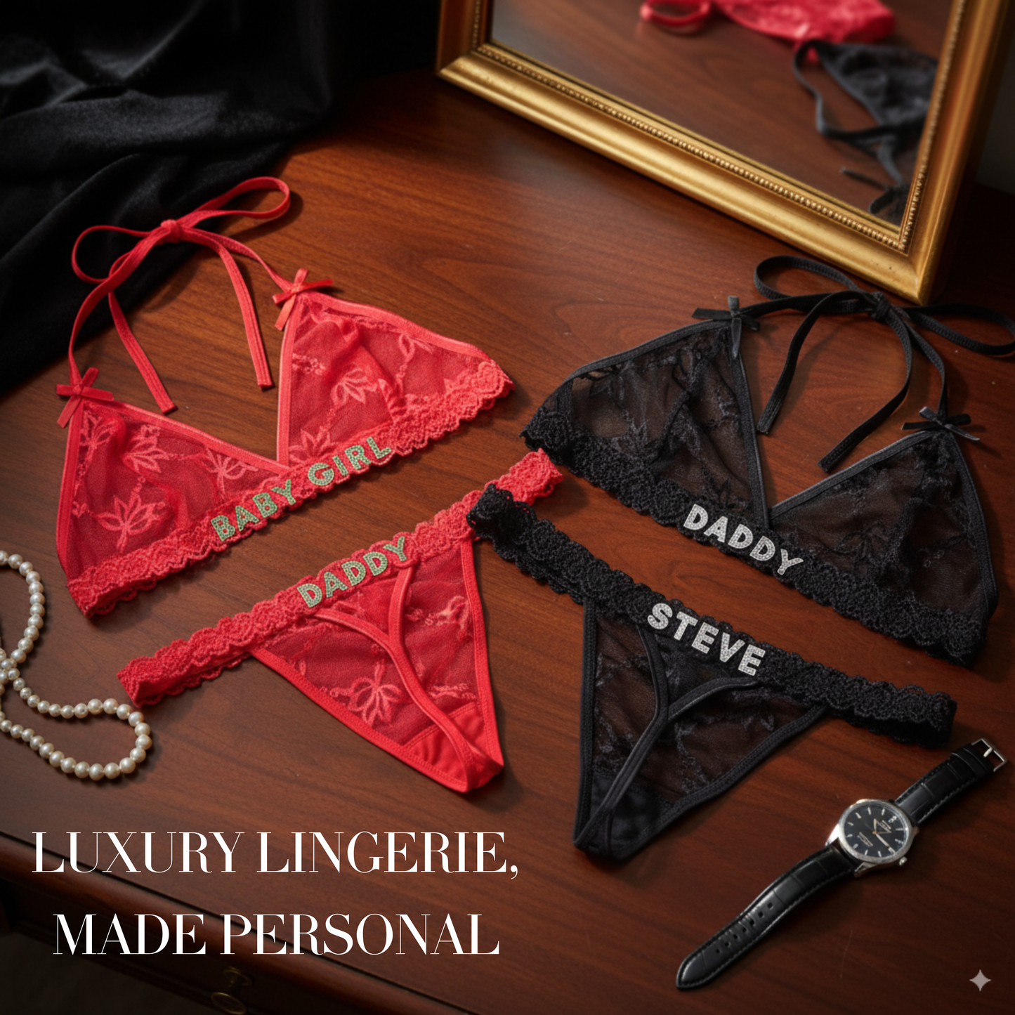 Seductive Name Thong