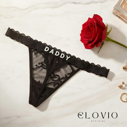 Seductive Name Thong