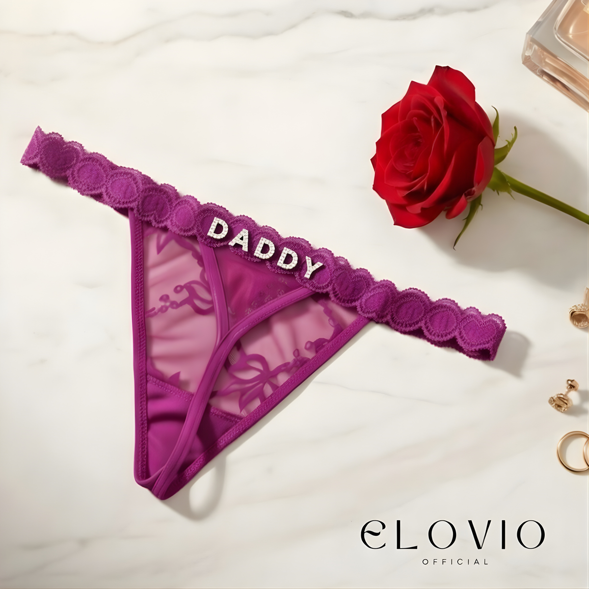 Seductive Name Thong