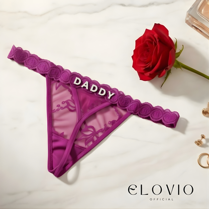 Seductive Name Thong